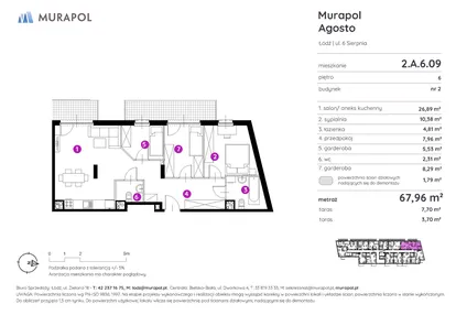 Mieszkanie w inwestycji: Murapol Agosto