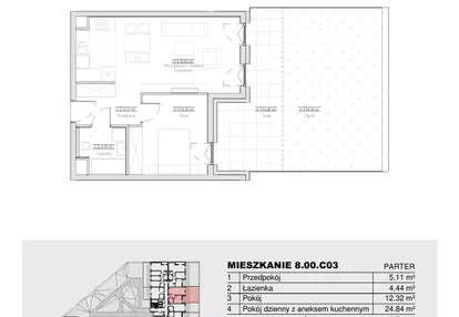 Mieszkanie w inwestycji: Ogrody Andersa II