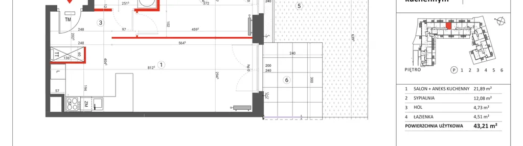 Mieszkanie w inwestycji: Autonomia Praska