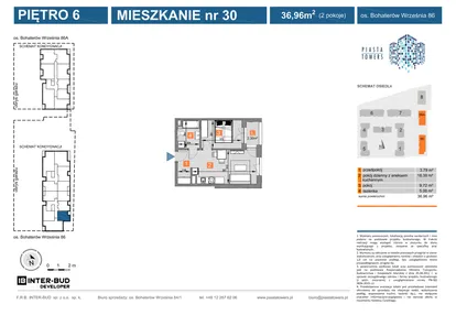 Mieszkanie w inwestycji: Piasta Towers bud. 86 i 86A