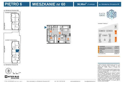 Mieszkanie w inwestycji: Piasta Towers bud. 86 i 86A