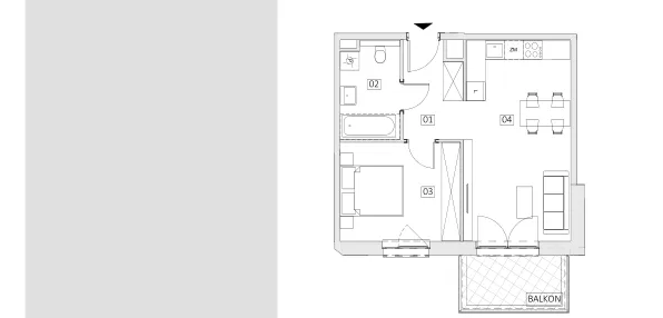 Mieszkanie w inwestycji: Ogrody Geyera Apartamenty