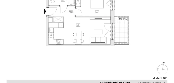 Mieszkanie w inwestycji: Ogrody Geyera Apartamenty