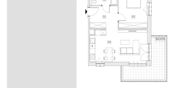 Mieszkanie w inwestycji: Ogrody Geyera Apartamenty