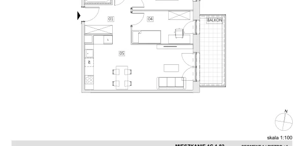 Mieszkanie w inwestycji: Ogrody Geyera Apartamenty