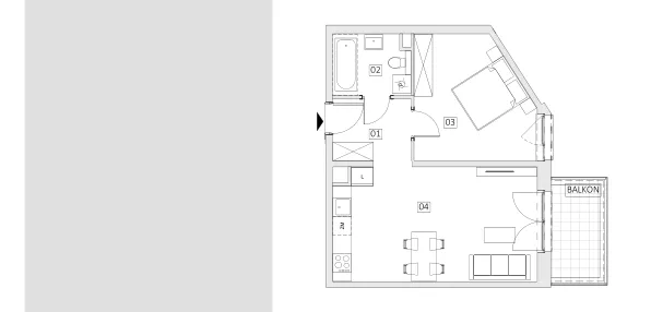 Mieszkanie w inwestycji: Ogrody Geyera Apartamenty