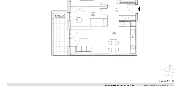 Mieszkanie w inwestycji: Ogrody Geyera Apartamenty