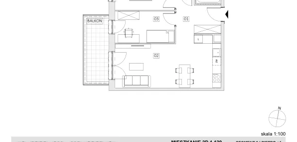 Mieszkanie w inwestycji: Ogrody Geyera Apartamenty