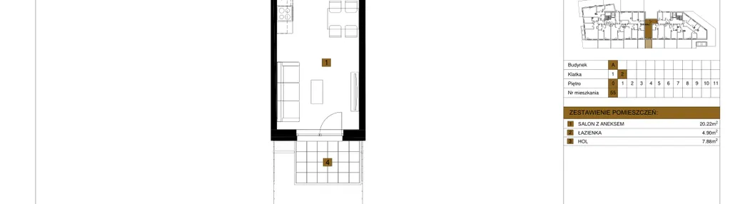 Mieszkanie w inwestycji: Apartamenty nad Oławką