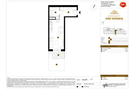 Mieszkanie w inwestycji: Apartamenty nad Oławką