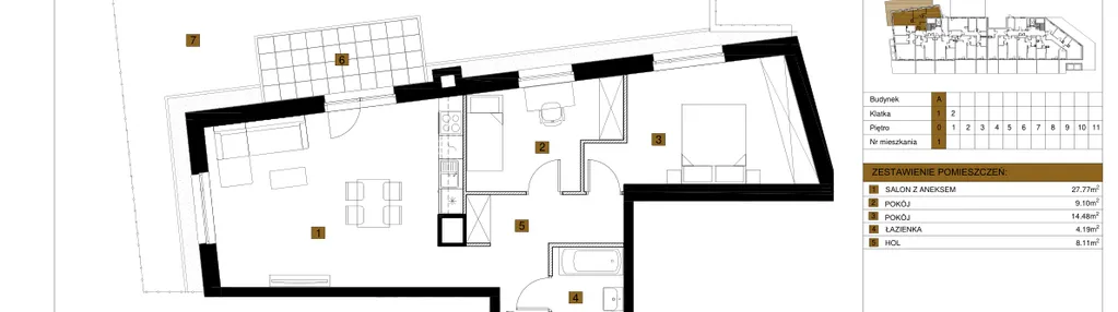 Mieszkanie w inwestycji: Apartamenty nad Oławką