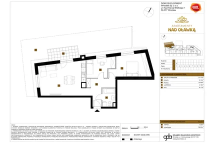 Mieszkanie w inwestycji: Apartamenty nad Oławką