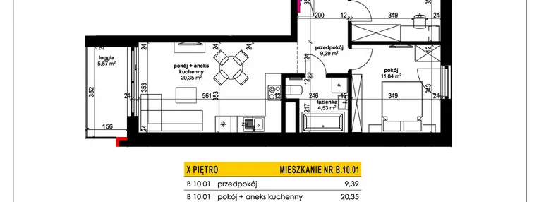 Mieszkanie w inwestycji: Park Moniuszki II C