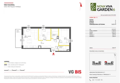 Mieszkanie w inwestycji: Nova Viva Garden 6
