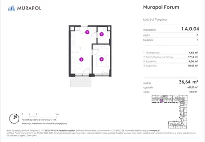 Mieszkanie w inwestycji: Murapol Forum