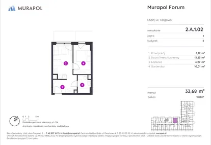 Mieszkanie w inwestycji: Murapol Forum