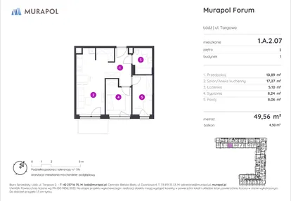 Mieszkanie w inwestycji: Murapol Forum