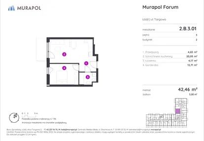 Mieszkanie w inwestycji: Murapol Forum