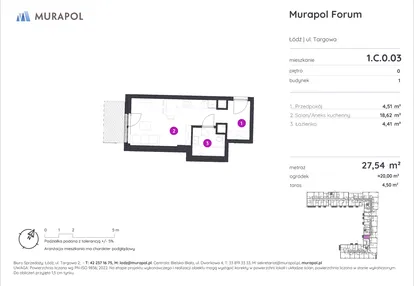 Mieszkanie w inwestycji: Murapol Forum