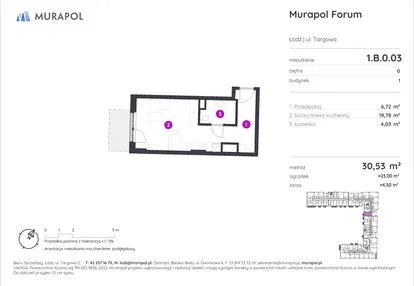 Mieszkanie w inwestycji: Murapol Forum
