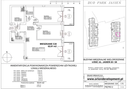 Mieszkanie w inwestycji: Duo Park
