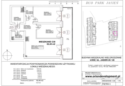 Mieszkanie w inwestycji: Duo Park