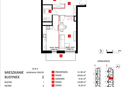 Mieszkanie w inwestycji: Apartamenty Jeździecka