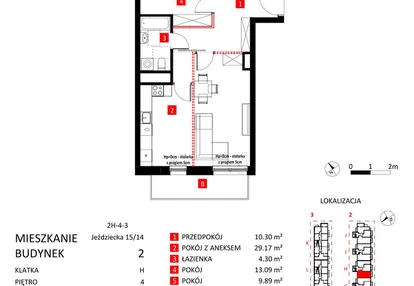 Mieszkanie w inwestycji: Apartamenty Jeździecka