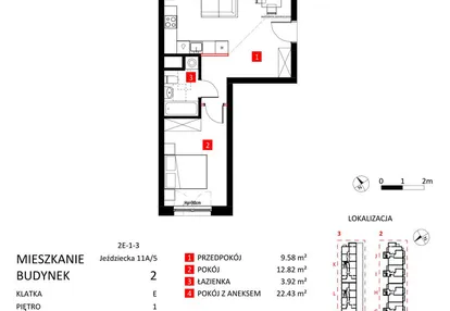 Mieszkanie w inwestycji: Apartamenty Jeździecka