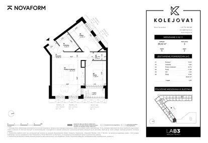 Mieszkanie w inwestycji: Kolejova 1