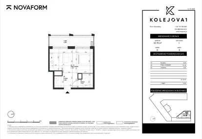 Mieszkanie w inwestycji: Kolejova 1