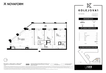 Mieszkanie w inwestycji: Kolejova 1