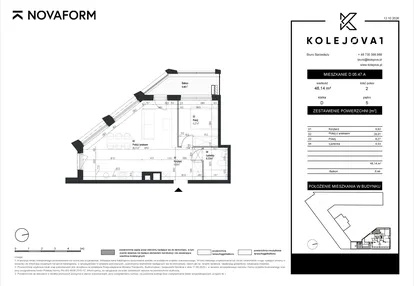Mieszkanie w inwestycji: Kolejova 1