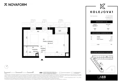 Mieszkanie w inwestycji: Kolejova 1