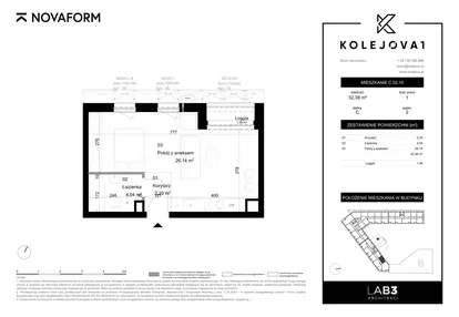 Mieszkanie w inwestycji: Kolejova 1