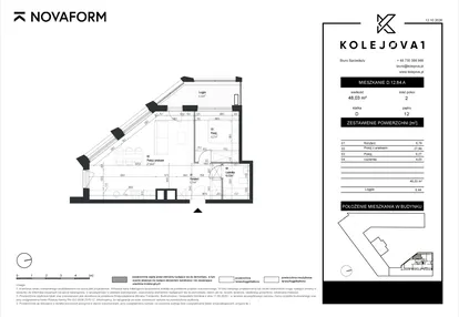 Mieszkanie w inwestycji: Kolejova 1