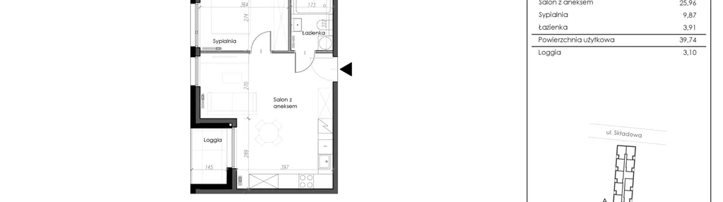 Mieszkanie w inwestycji: Apartamenty Składowa