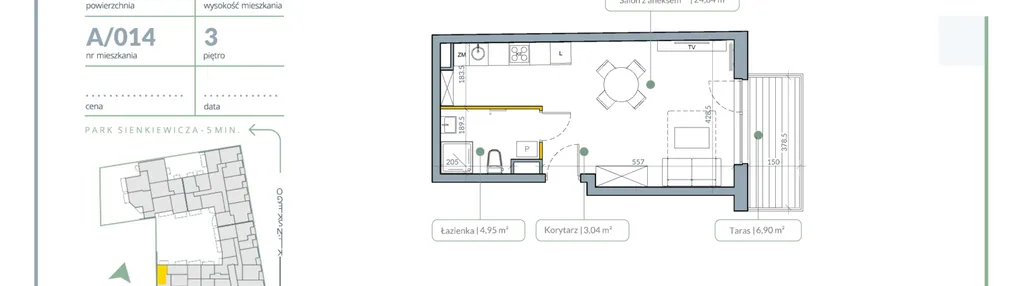 Mieszkanie w inwestycji: Flora Śródmieście