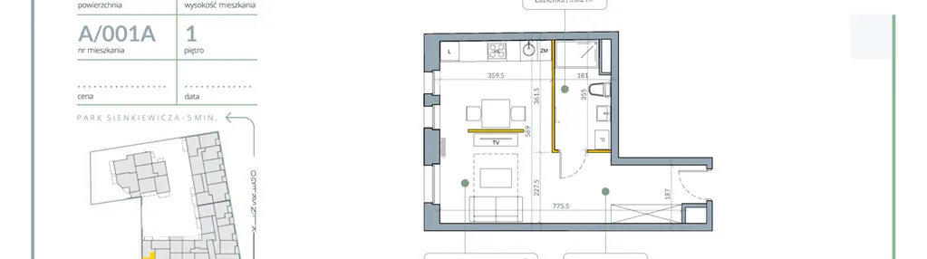 Mieszkanie w inwestycji: Flora Śródmieście