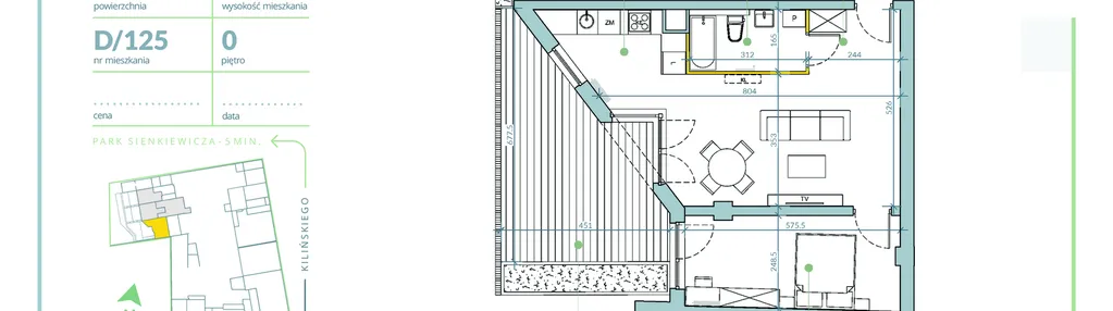 Mieszkanie w inwestycji: Flora Śródmieście