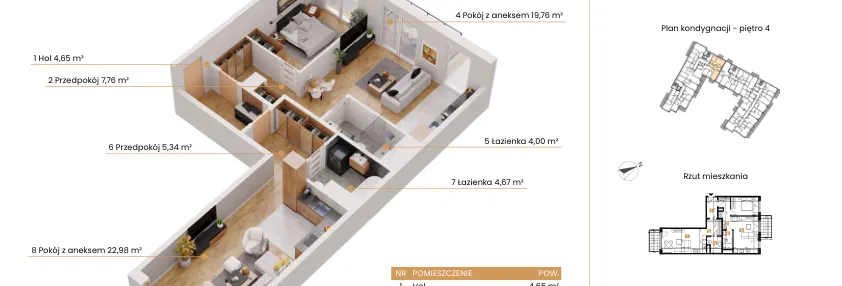 Mieszkanie w inwestycji: Rondo Ceglana etap II