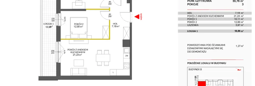 Mieszkanie w inwestycji: Miasteczko Nova Sfera 3
