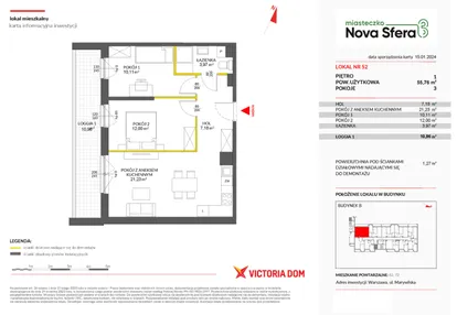 Mieszkanie w inwestycji: Miasteczko Nova Sfera 3