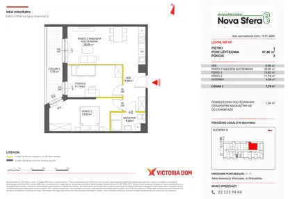 Mieszkanie w inwestycji: Miasteczko Nova Sfera 3