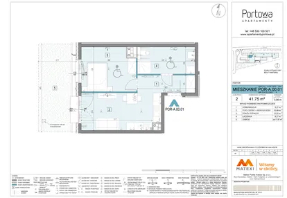 Mieszkanie w inwestycji: Apartamenty Portowa