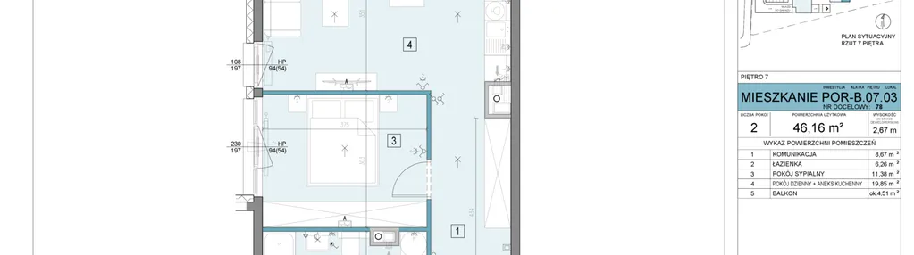 Mieszkanie w inwestycji: Apartamenty Portowa