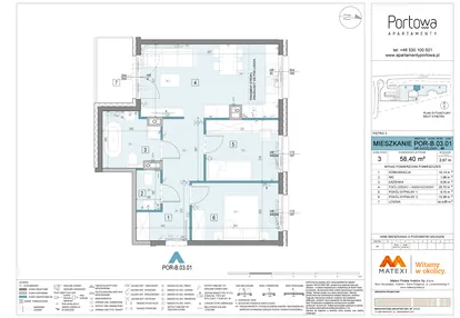Mieszkanie w inwestycji: Apartamenty Portowa