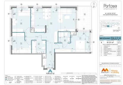 Mieszkanie w inwestycji: Apartamenty Portowa