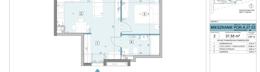 Mieszkanie w inwestycji: Apartamenty Portowa