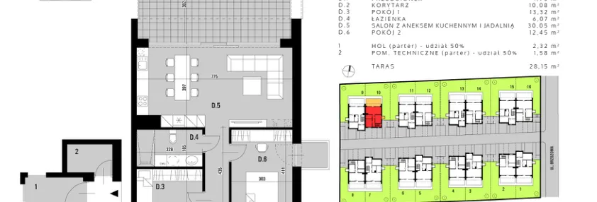 Mieszkanie w inwestycji: Osiedle "Biała Dama"